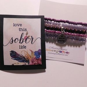 Love My Sober Life Bracelet Set